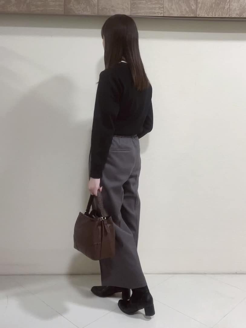 yukaさんの「Reflect｜【腰周りすっきり◎】ワイドクロップドパンツ」を使ったコーディネート
