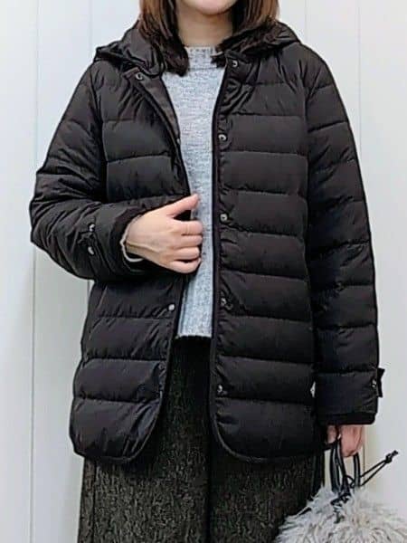 itoさんの「Dessin｜【撥水・2WAY】ミュラーダウンコートミドル丈」を使ったコーディネート