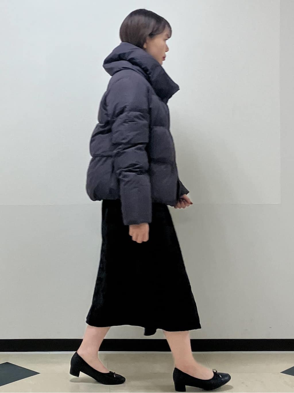 MAYUKIさんの「index｜KAWADAダウンショートコート【撥水／洗濯機OK／静電気防止裏地】《XS～LL》」を使ったコーディネート
