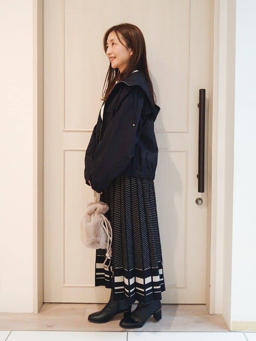 mi-saさんの「SHOO･LA･RUE｜ストレッチブーツ」を使ったコーディネート