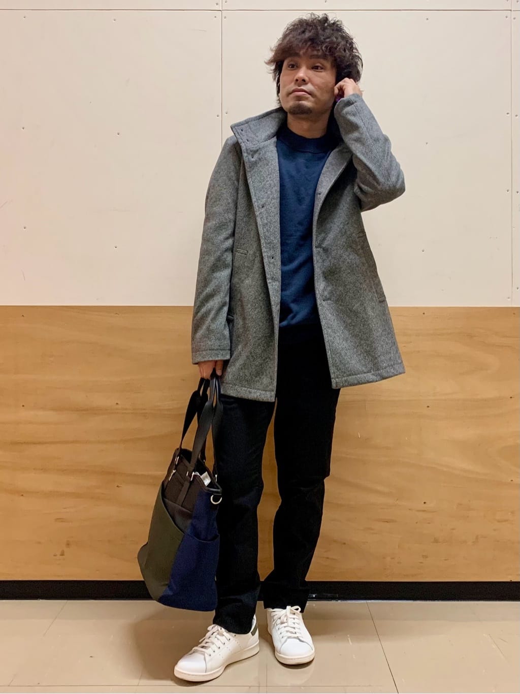 MATUさんの「THE SHOP TK｜【冬のビジネスシーンに最適】モックネックニット」を使ったコーディネート