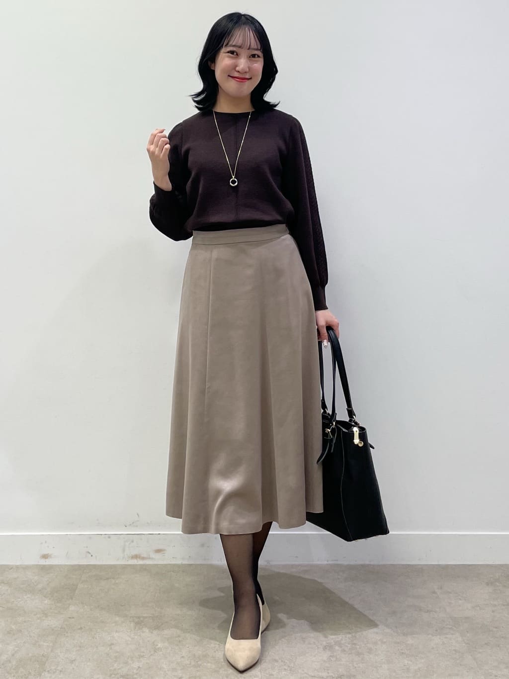 yukariさんの「Reflect｜【ゆったりシルエット】ジャージメルトンコクーンジャケット」を使ったコーディネート