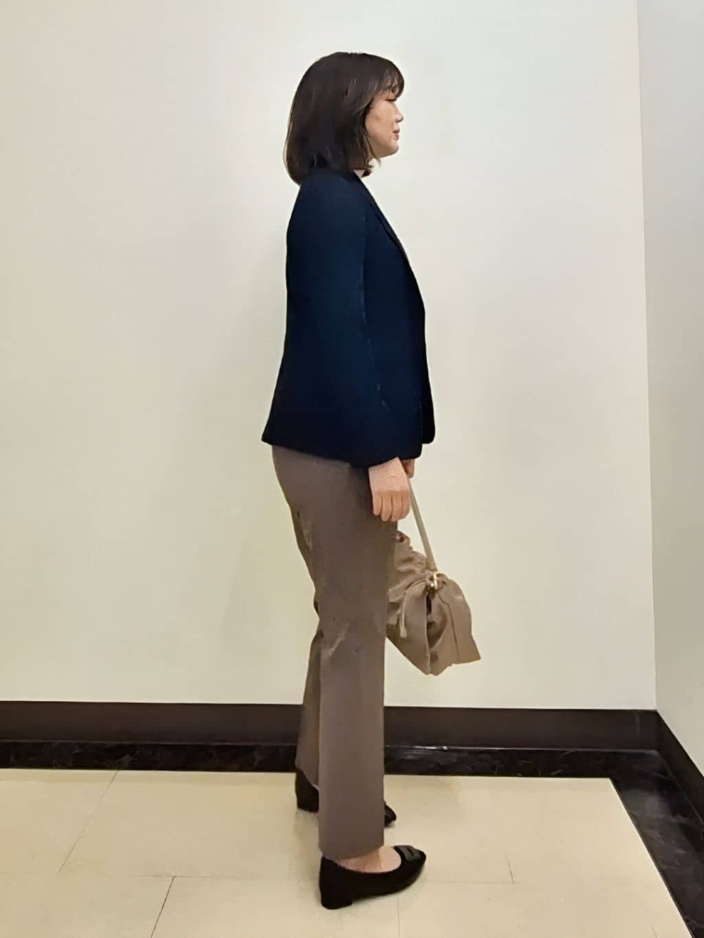 S.xuliさんの「Reflect｜【高身長さんに嬉しい長め丈追加！／私のパンツ／すっきり見え◎】テーパードパンツ」を使ったコーディネート