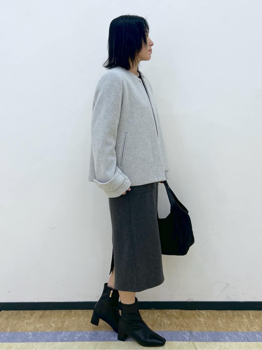 su.さんの「index｜ベーシックショートブーツ【THEシリーズ／抗菌防臭加工】」を使ったコーディネート