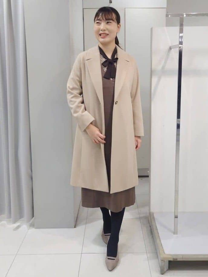 AZUSAさんの「Reflect｜【レイヤードに◎】ボウタイプリントブラウス」を使ったコーディネート
