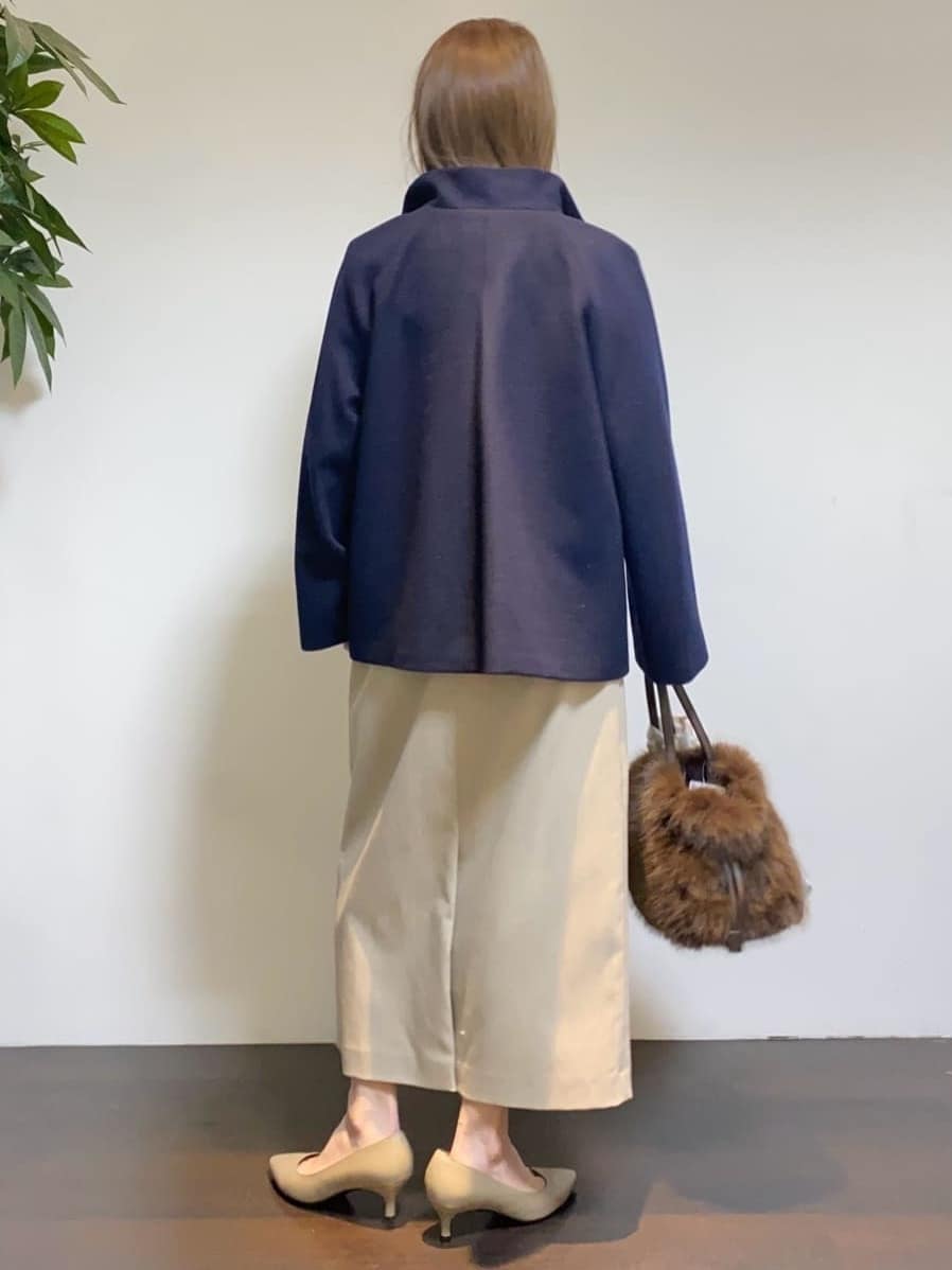 tomoさんの「UNTITLED｜【着回しが効く／オンオフアウター】ウールショートコート」を使ったコーディネート