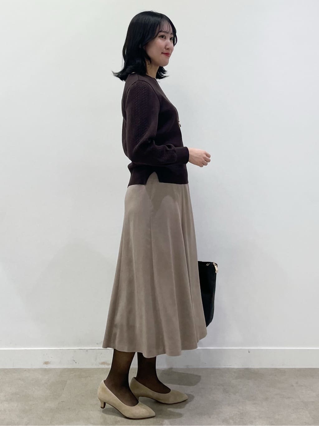 yukariさんの「Reflect｜【ゆったりシルエット】ジャージメルトンコクーンジャケット」を使ったコーディネート