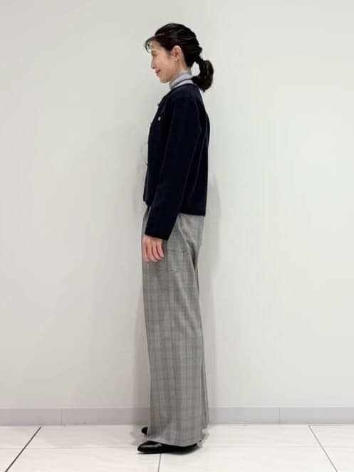 kayoさんの「INDIVI｜【洗える／薄手／ラメ】シアーラメニット」を使ったコーディネート