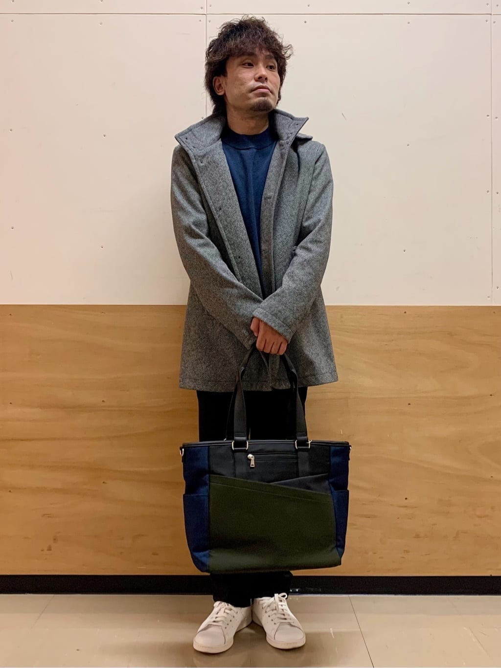 MATUさんの「THE SHOP TK｜【冬のビジネスシーンに最適】モックネックニット」を使ったコーディネート