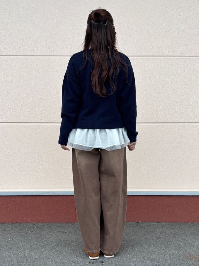 Haruさんの「SHOO･LA･RUE｜裾フリルレイヤードトップス」を使ったコーディネート
