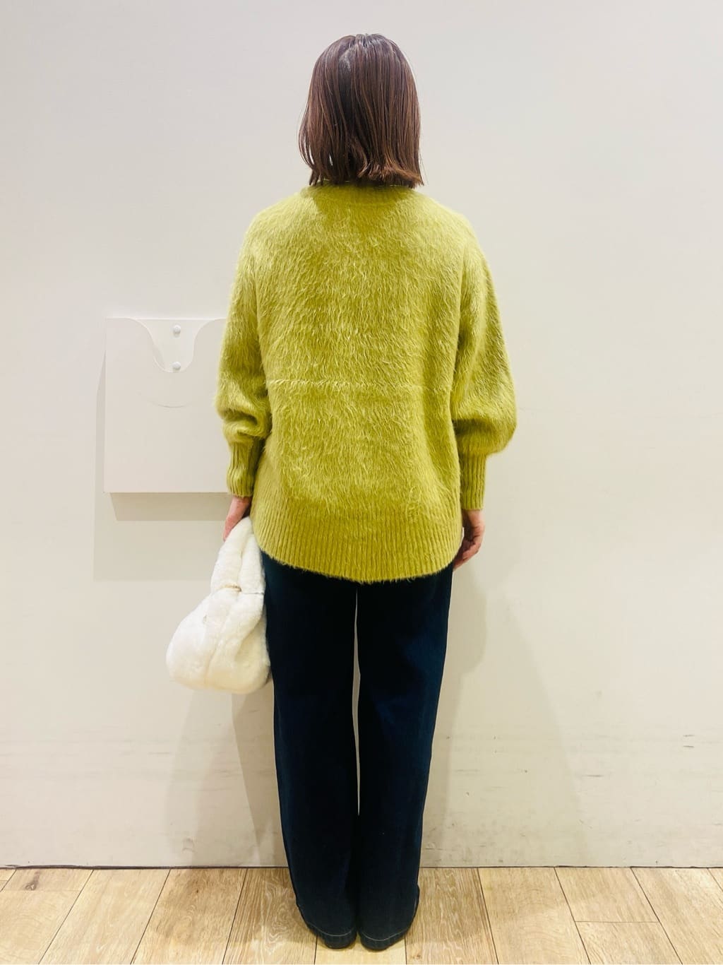 YUKOさんの「index｜ハイネックパフニット【洗濯機OK】」を使ったコーディネート