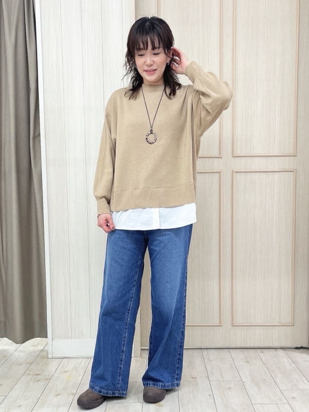 kaneさんの「SHOO･LA･RUE｜【撥水/フード取り外し可】自然にくびれる あったかダイヤ柄キルトコート【CIRCRIC】」を使ったコーディネート