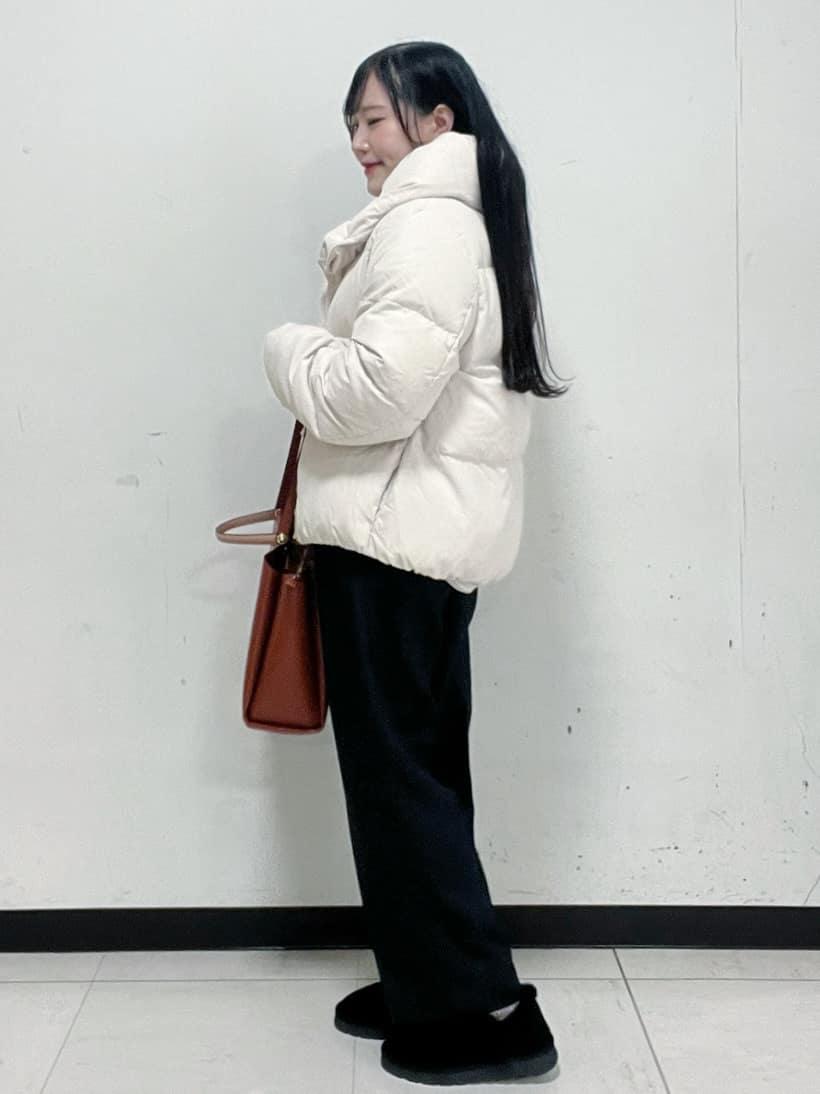 Hitomiさんの「index｜KAWADAダウンショートコート【撥水／洗濯機OK／静電気防止裏地】《XS～LL》」を使ったコーディネート