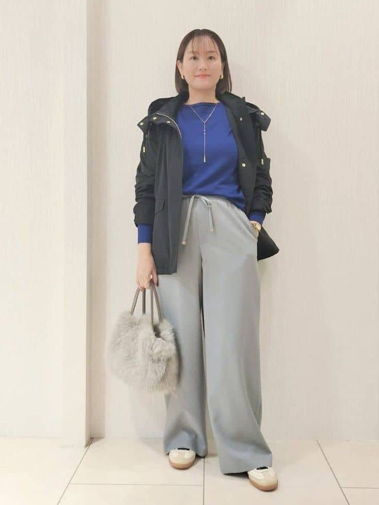 naokoさんの「UNTITLED｜【8色展開/体型カバー】魅せるタイムレスニット」を使ったコーディネート