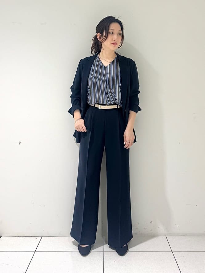 そんさんの「INDIVI｜【着る日傘／遮熱／UVケア】ダブルジャケット」を使ったコーディネート