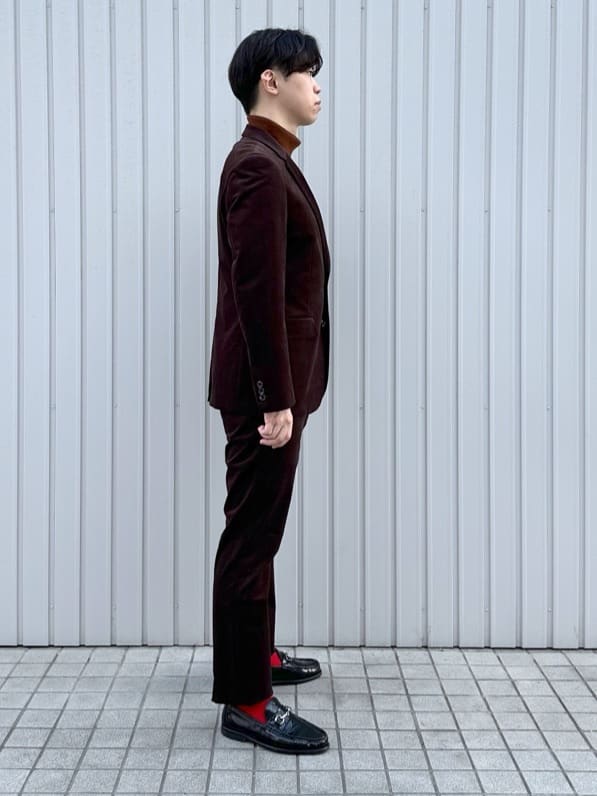 イッシーさんの「TAKEO KIKUCHI｜【Sサイズ～】ストレッチコーデュロイ ジャケット」を使ったコーディネート