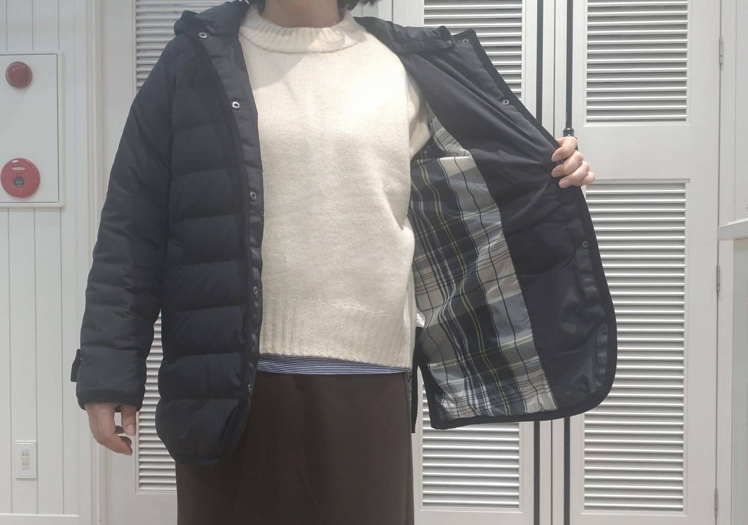 kaiさんの「Dessin｜【洗える】クルーネックワイドニット」を使ったコーディネート