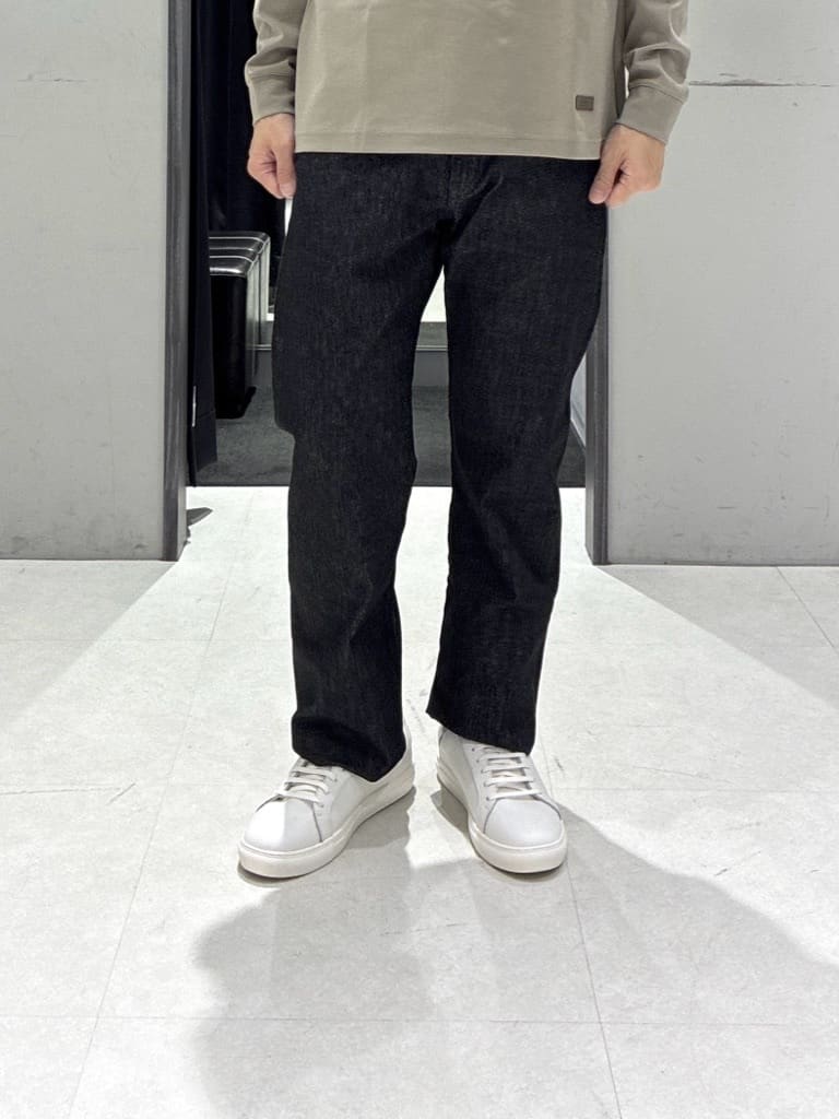 わいずみさんの「TAKEO KIKUCHI｜ストレッチ テーラードＴシャツ」を使ったコーディネート