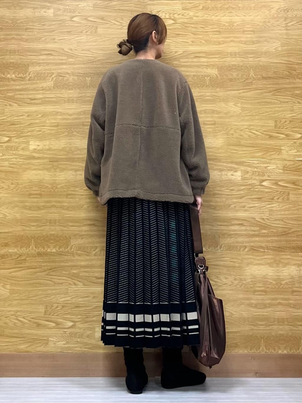 もすさんの「SHOO･LA･RUE｜【洗濯機可/毛玉レス】大人世代も取り入れやすい スウェットライク アソートニット」を使ったコーディネート