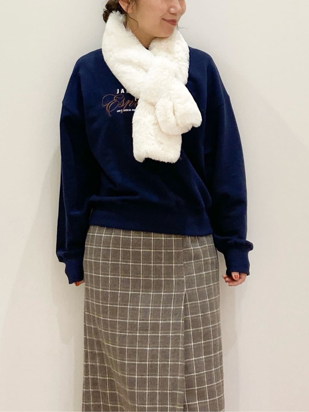 risayanさんの「OPAQUE.CLIP｜裏毛プリント刺繍ロゴ【洗濯機OK】」を使ったコーディネート