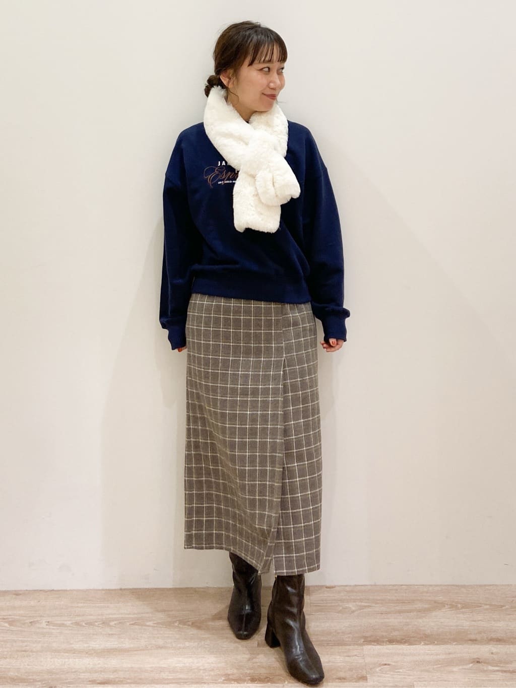risayanさんの「OPAQUE.CLIP｜裏毛プリント刺繍ロゴ【洗濯機OK】」を使ったコーディネート
