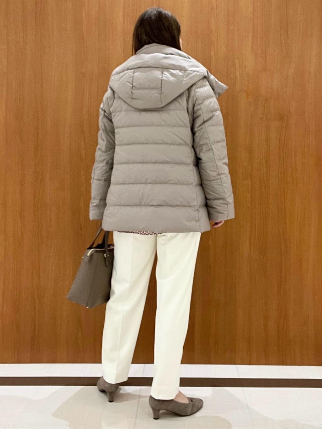 Hiroさんの「Reflect｜【SS-4Lサイズ】フーデッドミドルダウンコート」を使ったコーディネート