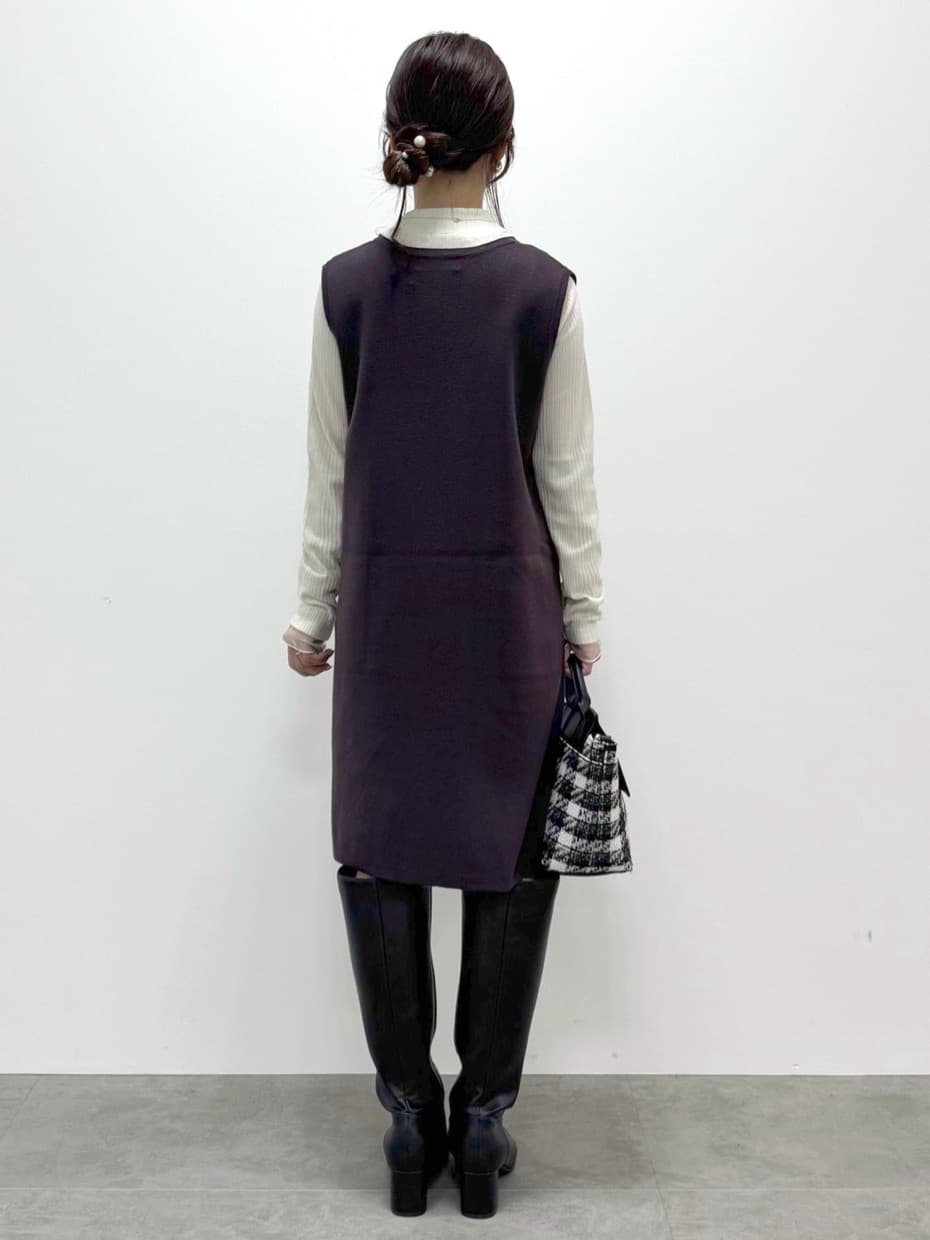 kozuさんの「index｜フェイクパール＆ビジュープチペンネックレス」を使ったコーディネート
