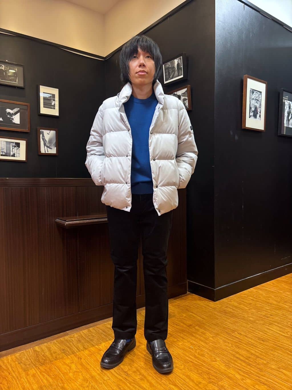 moritaさんの「TAKEO KIKUCHI｜【袖取り外し可】デタッチャブル ダウンブルゾン」を使ったコーディネート