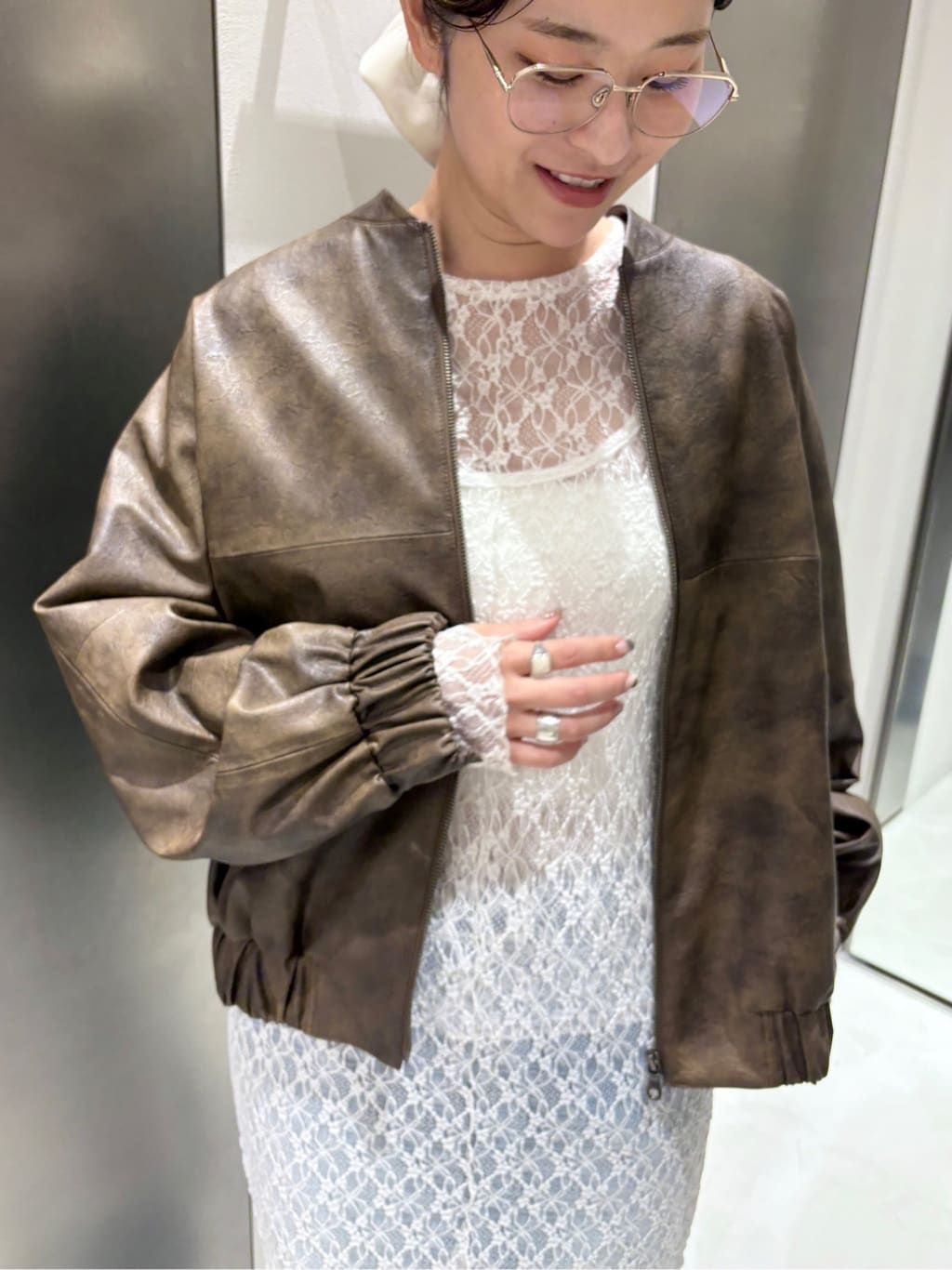 iwamiさんの「CODE A｜stretch lace cami dress」を使ったコーディネート