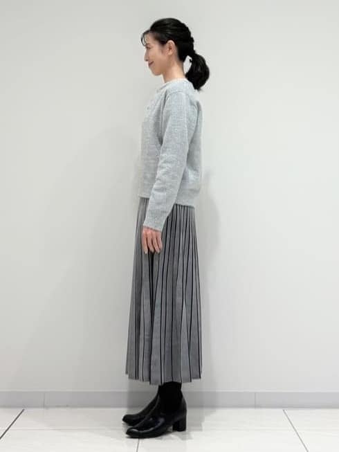 kayoさんの「INDIVI｜【UVケア】プリントフォトロングTシャツ」を使ったコーディネート