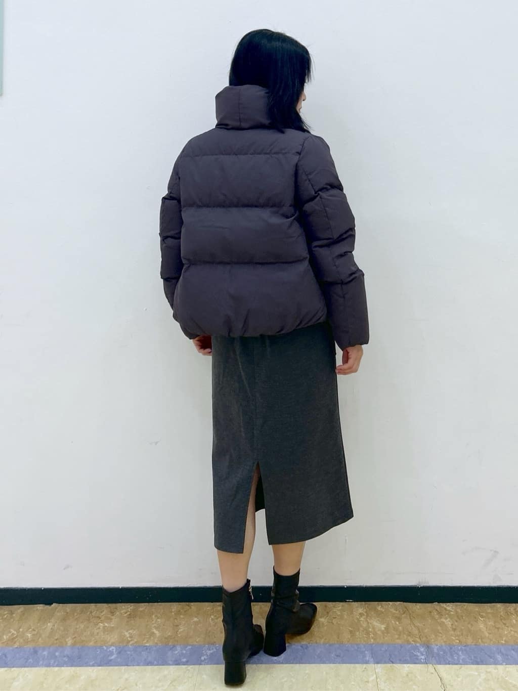 su.さんの「index｜KAWADAダウンショートコート【撥水／洗濯機OK／静電気防止裏地】《XS～LL》」を使ったコーディネート