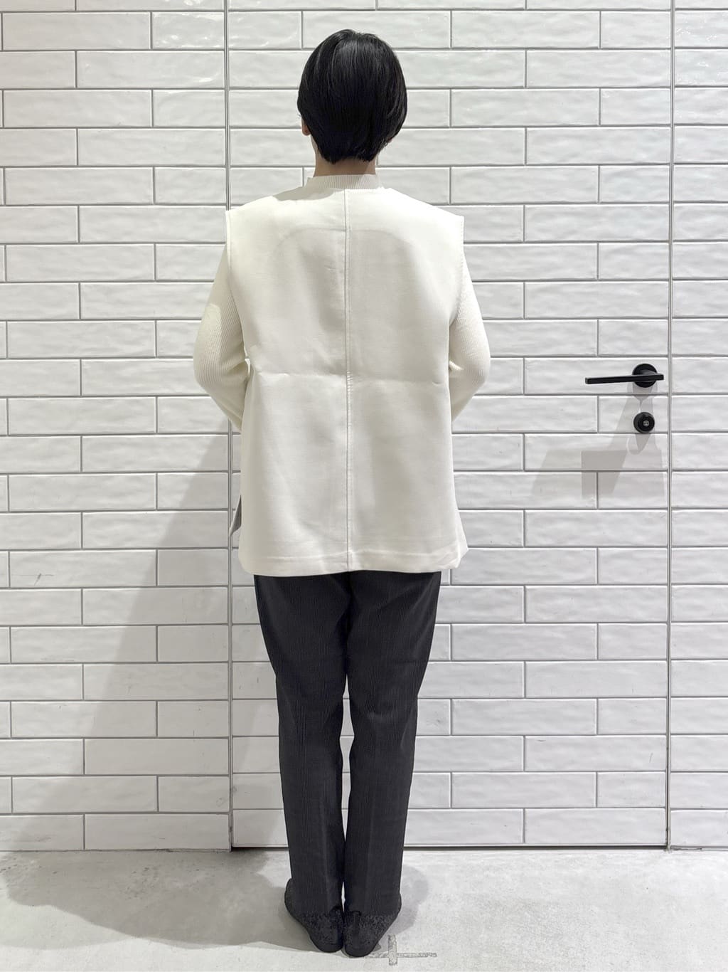 ayumiさんの「OPAQUE.CLIP｜《SS-LLサイズ》ハイストレッチイージースティックパンツ【洗濯機洗い可】」を使ったコーディネート