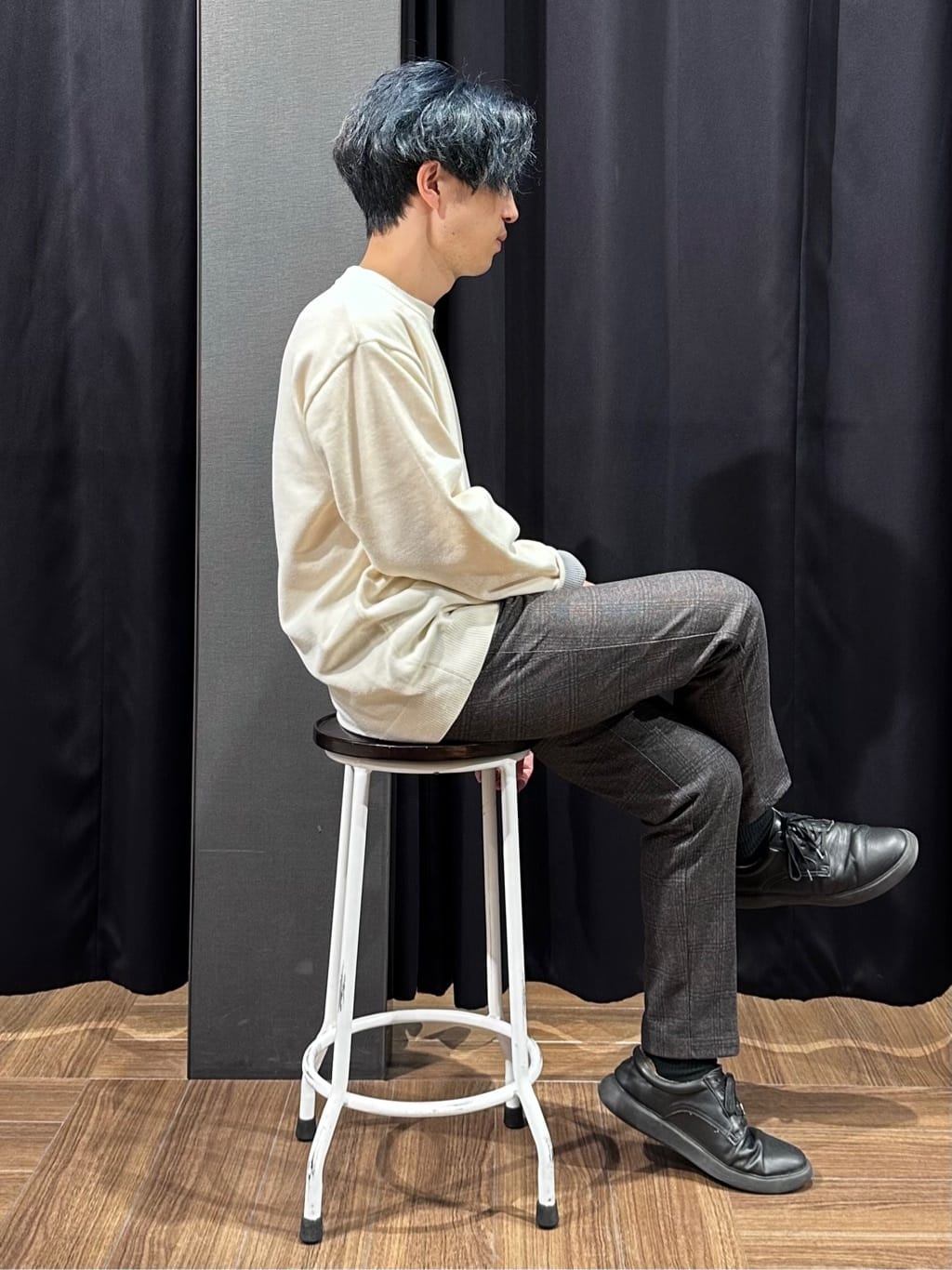 tomoyaさんの「THE SHOP TK｜【触れるたびに心地良い】ライトモールニット　洗濯機OK/ユニセックスでおすすめ！」を使ったコーディネート