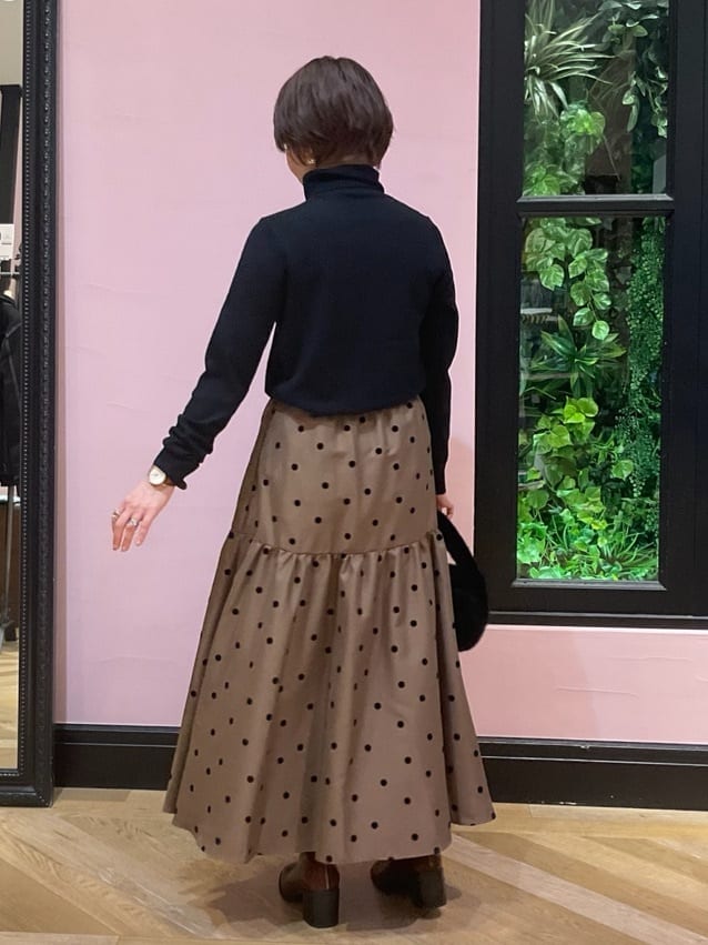ogataさんの「DRESSTERIOR｜コンパクトフェイクファーバッグ」を使ったコーディネート