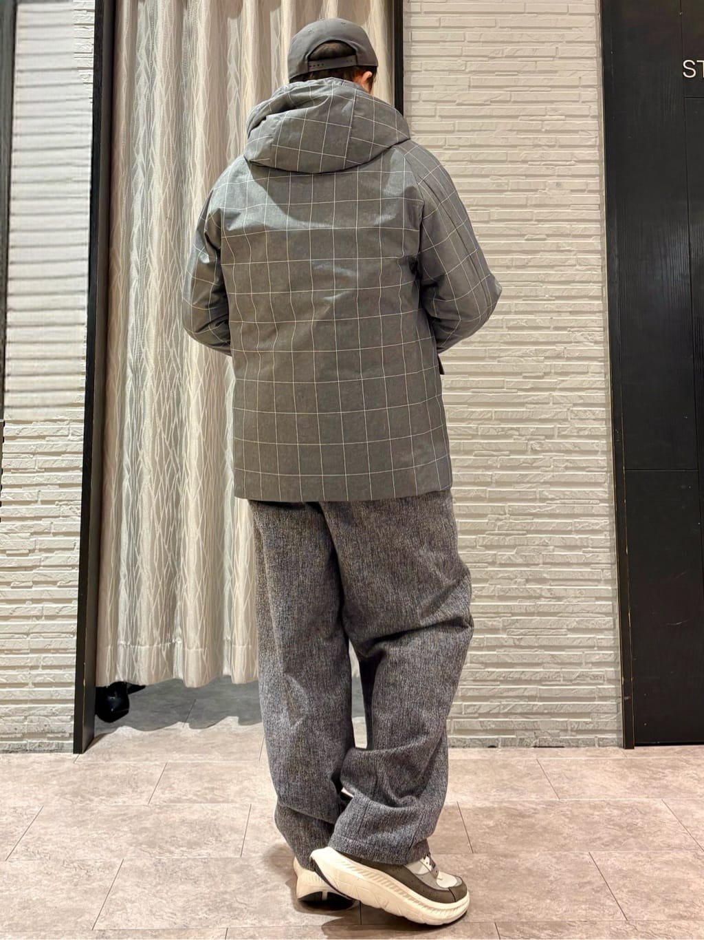 Pーyamaさんの「THE SHOP TK｜【軽くて、暖かい】SORONA／ソロナ 中綿ブルゾン 防風/軽量/洗濯機OK/フード脱着可」を使ったコーディネート