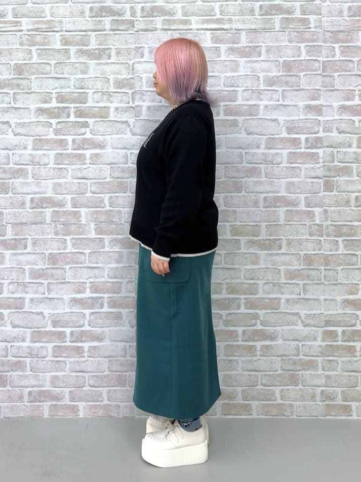 🦄ちゃんふくさんの「SHOO･LA･RUE｜【洗濯機可/毛玉レス】大人世代も取り入れやすい スウェットライク アソートニット」を使ったコーディネート