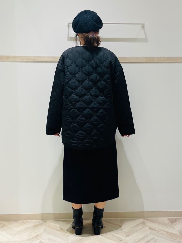 c_h_i_k_aさんの「SHOO･LA･RUE｜【S-LL/あったか】すらりときれい見え ベイカー風ナロースカート」を使ったコーディネート