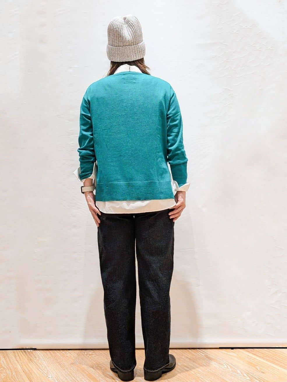 Shihoさんの「OPAQUE.CLIP｜ポケット刺繍レギュラーカラーシャツ【洗濯機OK】」を使ったコーディネート