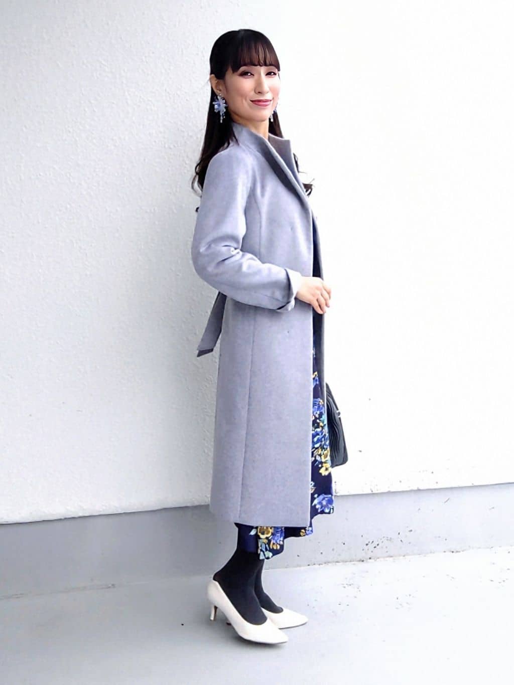 keinaさんの「SunaUna｜【手洗い可】花柄パネルワンピース」を使ったコーディネート