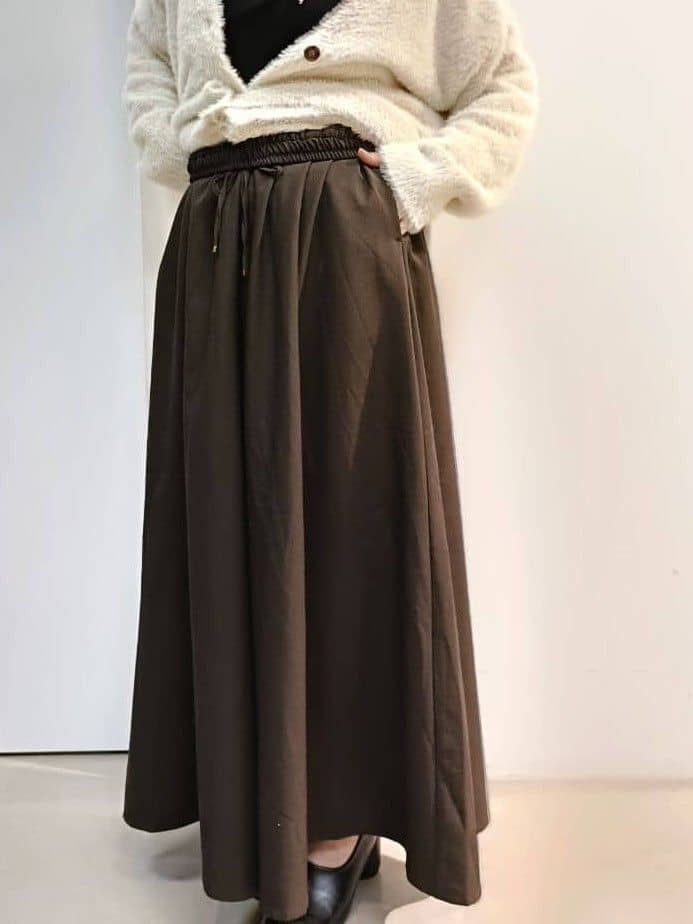 あんさんの「THE SHOP TK｜【ふわふわあったか】フェザーカーディガン」を使ったコーディネート