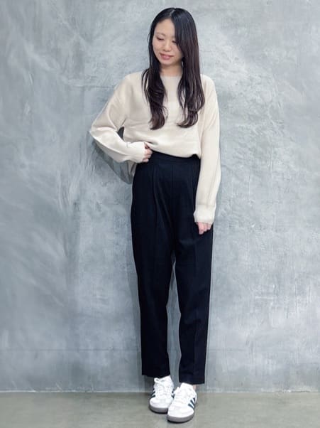 misaさんの「THE SHOP TK｜【2WAY/洗える】リバーシブル フェイクファーブルゾン」を使ったコーディネート