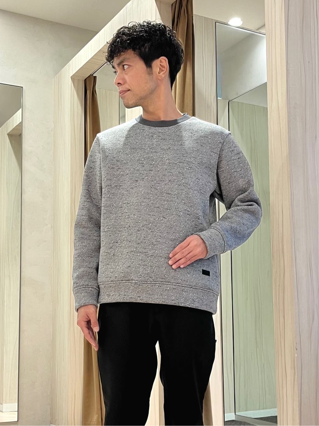 URAさんの「TAKEO KIKUCHI｜【袖取り外し可】デタッチャブル ダウンブルゾン」を使ったコーディネート