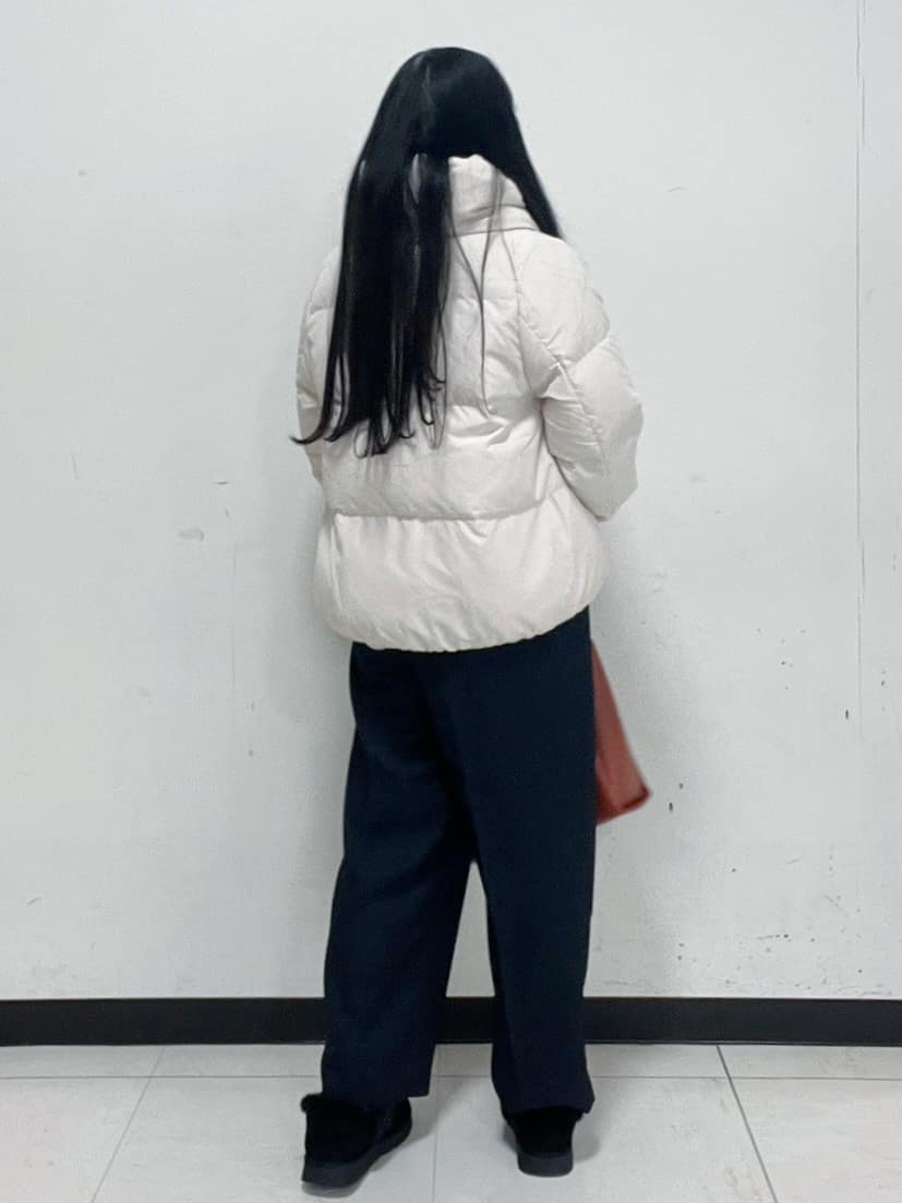 Hitomiさんの「index｜KAWADAダウンショートコート【撥水／洗濯機OK／静電気防止裏地】《XS～LL》」を使ったコーディネート