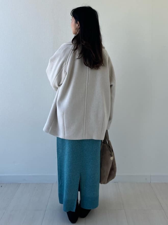 Mori Moriさんの「index｜ラメスパンコールナロースカート／セットアップ対応可【洗濯機OK】」を使ったコーディネート