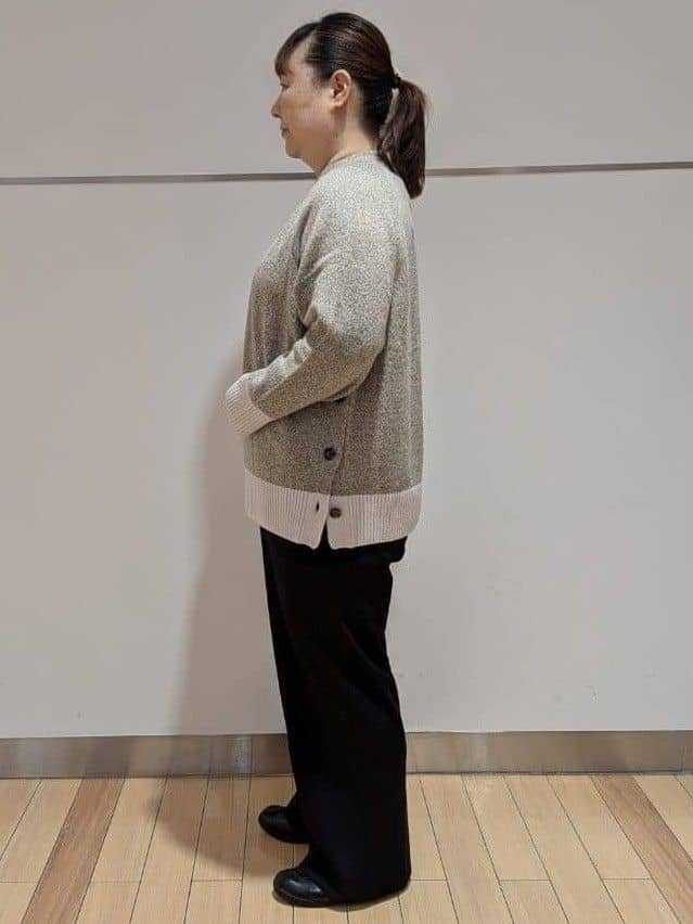 TAKAさんの「UNTITLED｜【重ね着もおすすめ/洗える】ウールカシミヤ クルーネックニット」を使ったコーディネート