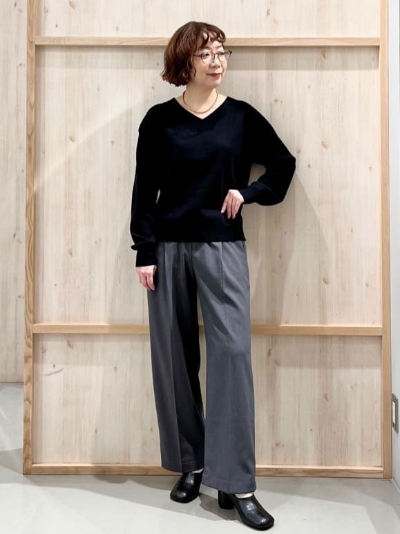 nakoさんの「THE SHOP TK｜ダウンジャケット」を使ったコーディネート