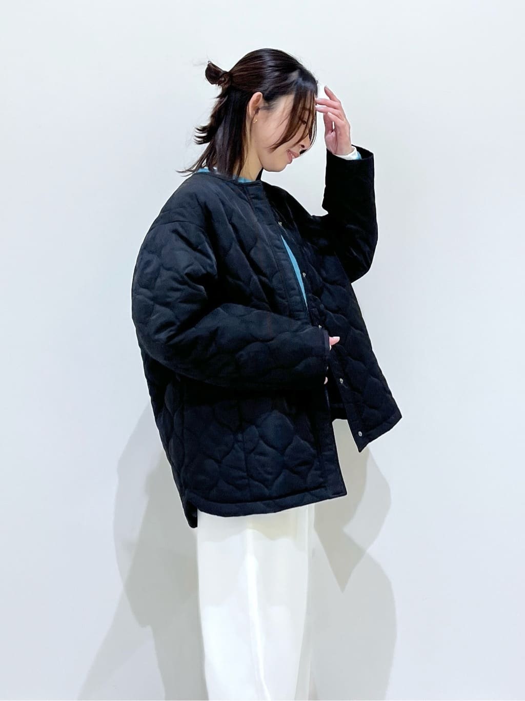 canaさんの「Dessin｜【洗える】クルーネックワイドニット」を使ったコーディネート