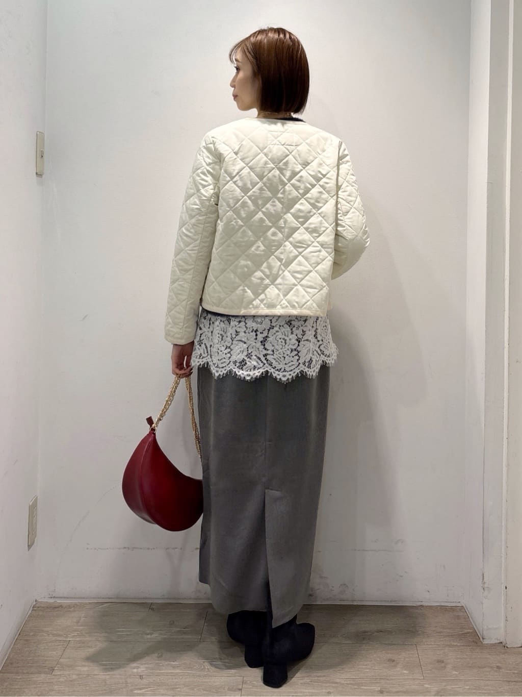 ぶまりんさんの「OPAQUE.CLIP｜アート柄シャギーニット【洗濯機OK】」を使ったコーディネート