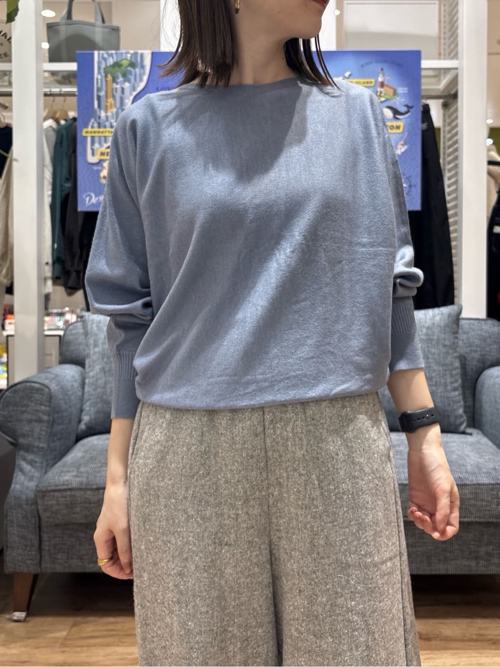 risaさんの「Dessin｜キルトフードジャケット」を使ったコーディネート
