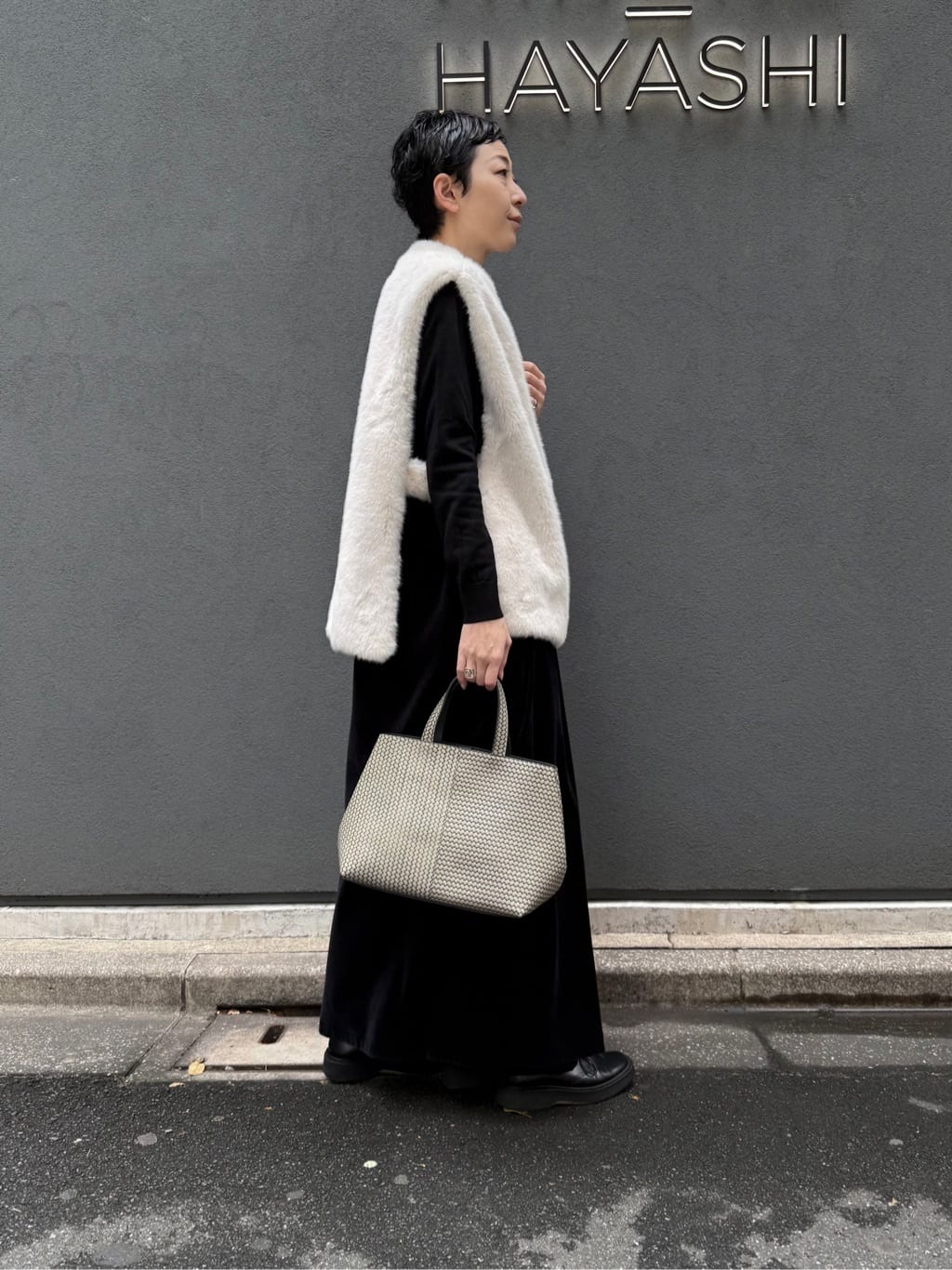 Kさんの「HIROKO HAYASHI｜OTTICA（オッティカ）ハンドトートバッグS」を使ったコーディネート